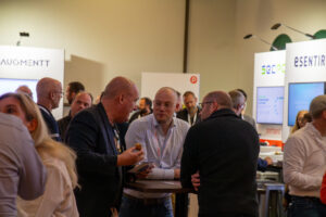 Netwerken tijdens sales evenement Amsterdam in Heineken Experience