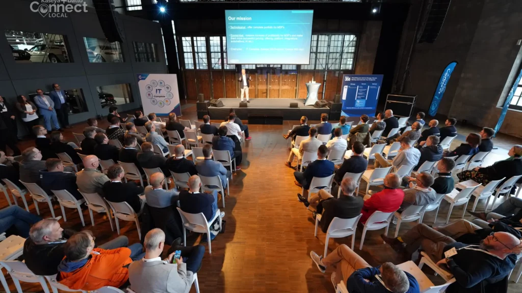 keynote welkom tijdens connectlocal evenement
