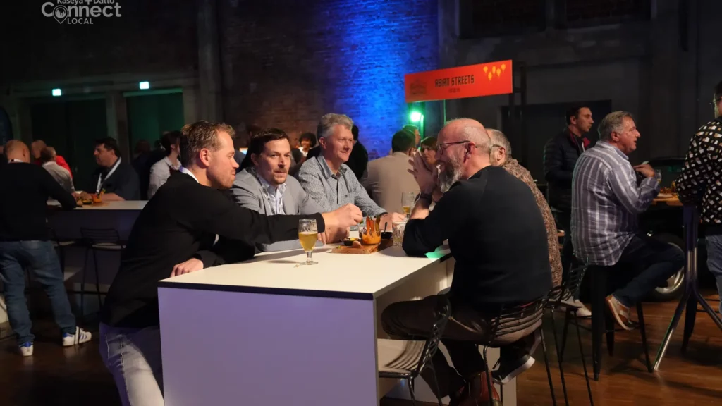 Gasten walking diner