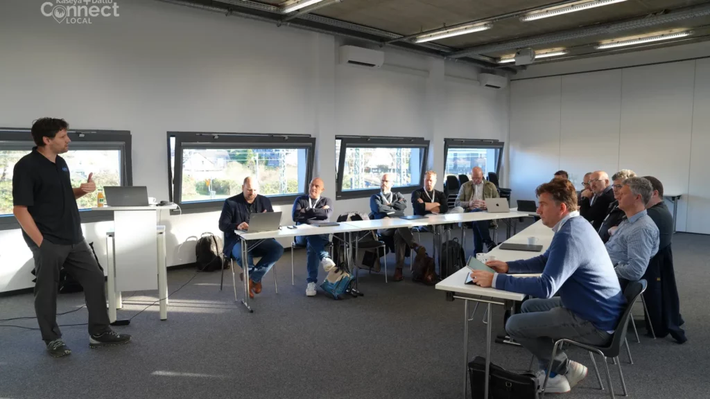 interactieve roundtables tijdens connectlocal evenement
